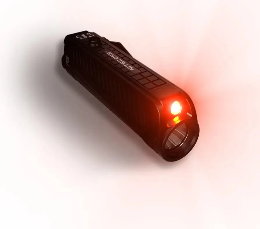 NITECORE P18 Unibody тактический фонарь XHP35 HD красный светодиодный max 1800 lumen throw 182M с