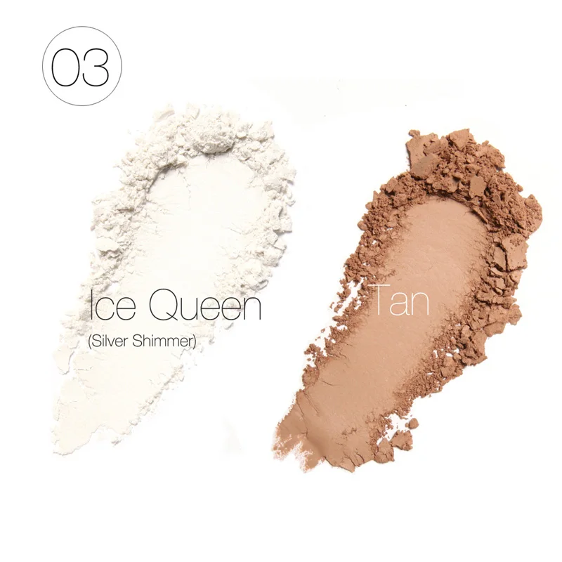 3 FOCALLURE крем-бронзатор для лица макияж пудра и хайлайтер палитра Brighten Contour Comestic - Цвет: 3