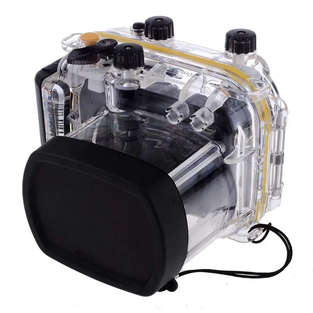 Подводный Водонепроницаемый Корпус Дайвинг Камера чехол для Canon G12 G11 Камера
