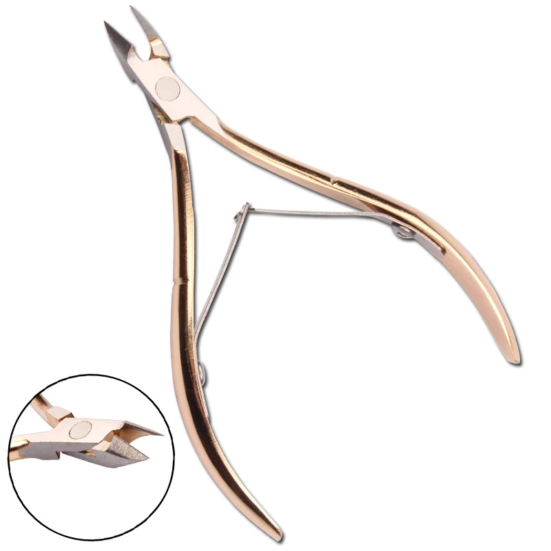 

Nail Cuticle Scissors Nail Cuticle Nipper Trimming Ingrown Nail Manicure Pedicure Tools Dead Skin Scissors 1Pc