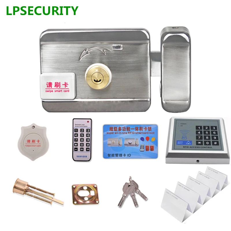 LPSECURITY 20 меток дверная и задвижка система контроля доступа электронная