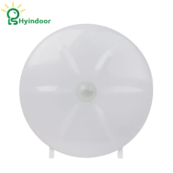 

Hyindoor Power-saving LED Night Light Wireless Bedside Wall Light Human Body Induction Wall Lamp for Hallway basement and Closet