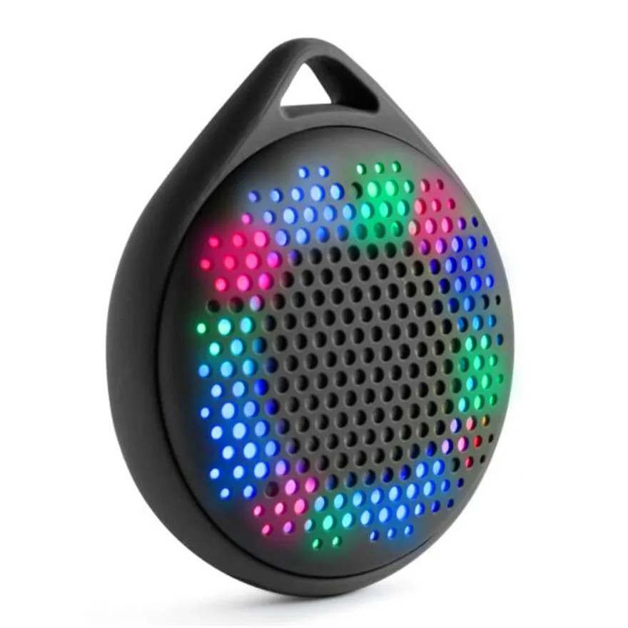 

IP67 Waterproof Portable Boob Box Micro Audio Hifi System Speaker with Led Lights Small Speaker Box Wireless Water Column