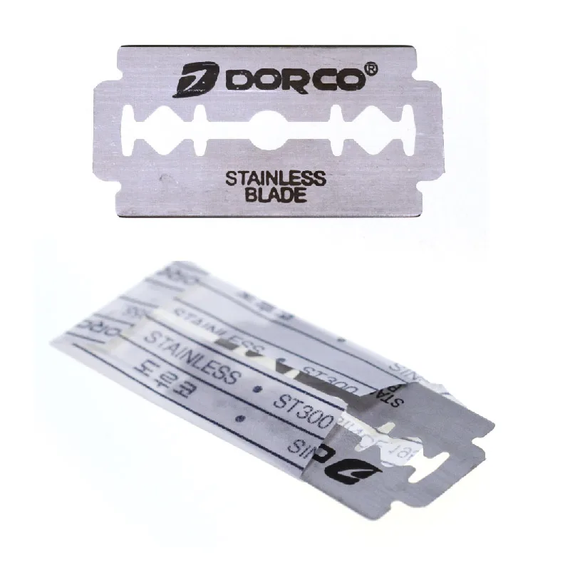 Dorco 20pcs Razor Blades Brand Stainless Steel Safety Razor Blades To Shave Blade To Razor For Men Lames De Rasoir Barber Blade Dorco 20pcs Razor Blades Brand Stainless Steel Safety Razor Blades To Shave Blade To Razor For Men Lames De Rasoir Barber Blade