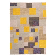 Nordic ковер геометрический узор ручной шерсть шелк джут гостиная ковер 160 см x 230 см