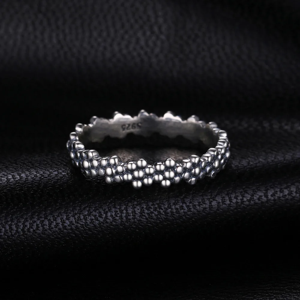 JewelryPalace 925 Sterling Silver Daisies SiLver Stocking Beautiful Rings Gifts For Her Anniversary Fashion Jewelry New Arrival