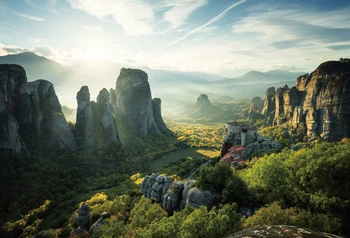 

Laeacco Mountains Forests Canyon Scenic Portrait Photography Backgrounds Customized Photographic Backdrops For Photo Studio