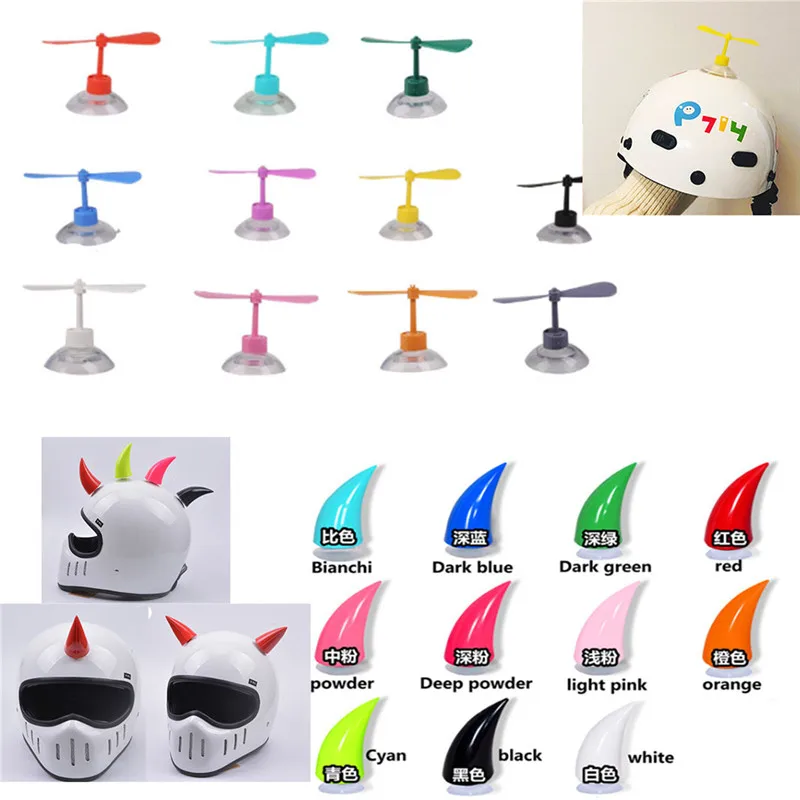 

1PCS Car Motorcycle Helmet Devil Horn Motocross Full Face Off Road Helmet Decoration Car Accessories
