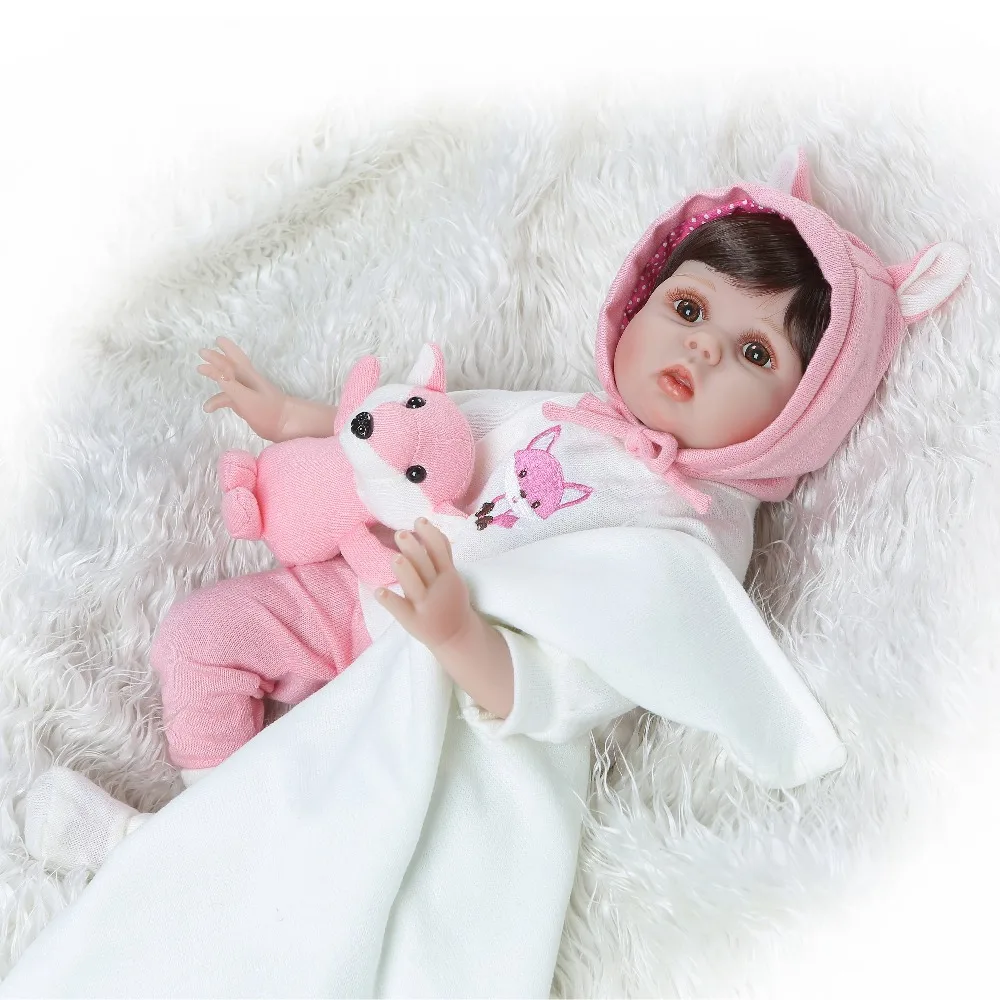 

NPKCOLLECTION 55cm Real Looking Lifelike Baby Dolls Newborn Silicone Reborn Baby Boy Dolls for Sale boneca bebes reborn menino