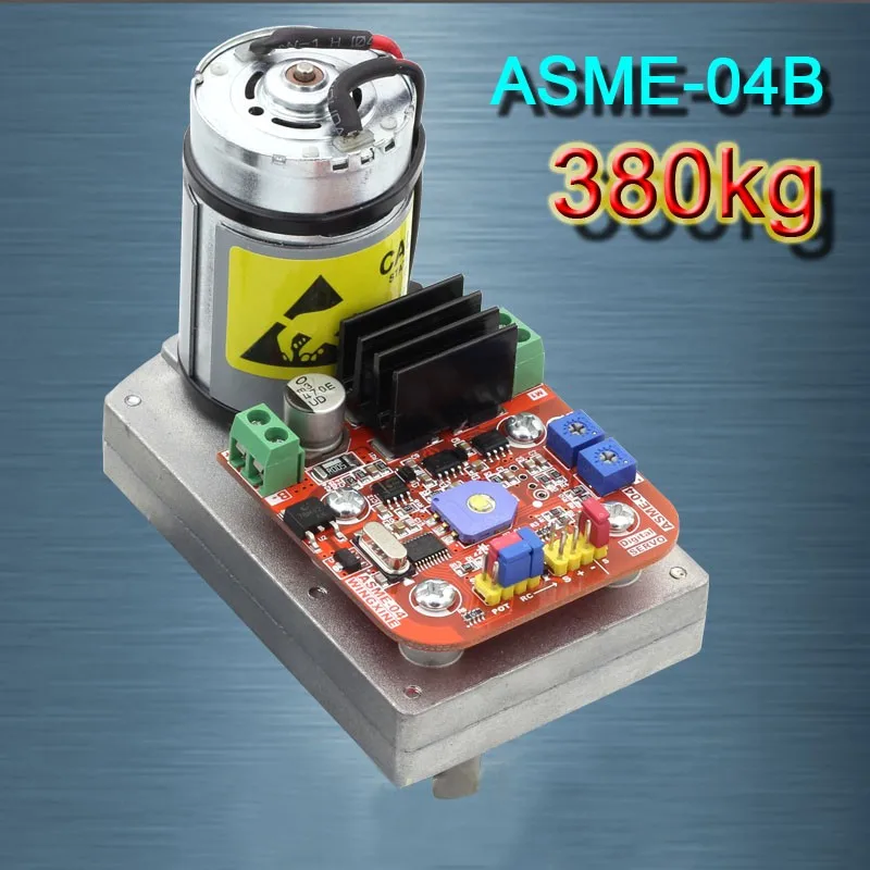TZT высокий крутящий момент RC Servo DC 12V 24V 110kg/180kg/380kg cm стальной ASMC 04A шестерни для