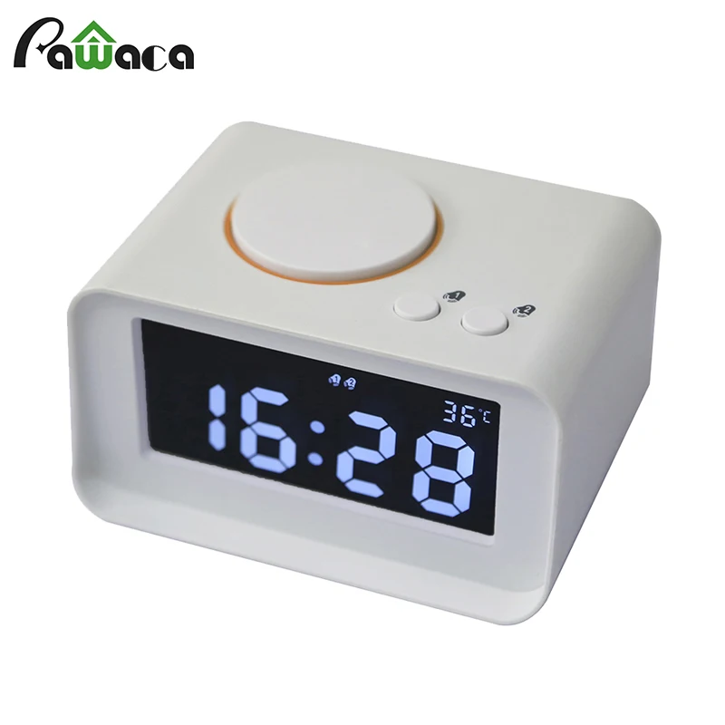 Dual Alarm Function LCD Snooze Alarm Clock Time