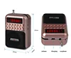 Radio de bolsillo FM Radio Mini recargable portátil receptor de Radio altavoz USB TF Tarjeta de música MP3 jugador ► Foto 2/6