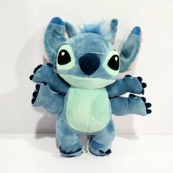 

2020 Lilo and Stitch Toy 626 Experiment 4 Hands Stitch Plush Figure Doll 22cm Cute Stuffed Animals Baby Kids Toys for Children