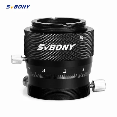 Helicoidal de Alta Precisão para Telescópio Guidescope com Anel de Compressão de Bronze Svbony Polegada Duplo Focalizador – Finder & F9173a 1.25