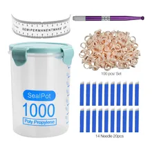 Профессиональная 3d игла для татуажа бровей Иглы для микроблейдинга набор Pwemanent макияж микрозатенение Tebori набор татуировки чернила для бровей чашка