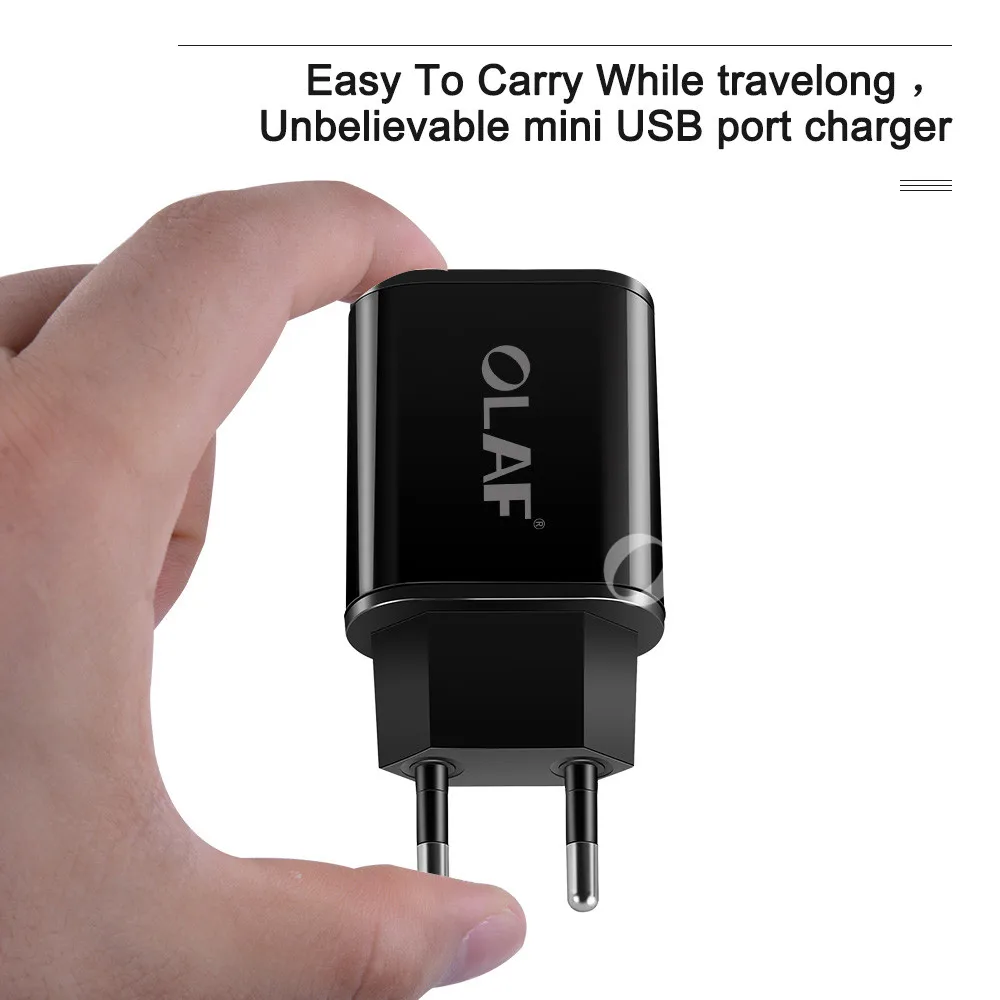OLAF 5V 2A USB Charger for iPhone X 8 7 iPad Air Fast Wall Charger EU Adapter for Samsung S9 Xiaomi Mi6 Mi5 Mobile Phone Charger (5)