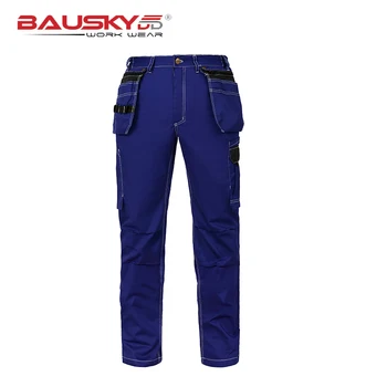 

Working Clothes Workwear Brand Mens Pants Functional Pockets Workwears Repairman Uniform Trousers Long Pants B218