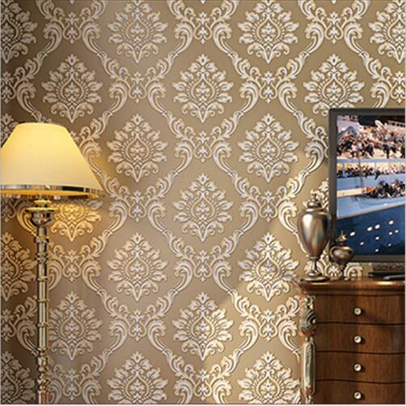 

beibehang European large flower self-adhesive wallpaper living room hotel rooms renovated with self adhesive plaster wallpaper