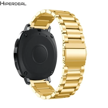 

HIPERDEAL New Stainless Steel Bracelet Smart Watch Band Strap For Samsung Gear Sport Hot 17Dec23 Drop Ship F