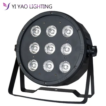 

Professional 9x12W RGB PAR DMX LED Stage Lighting Effect DMX512 dj Light for