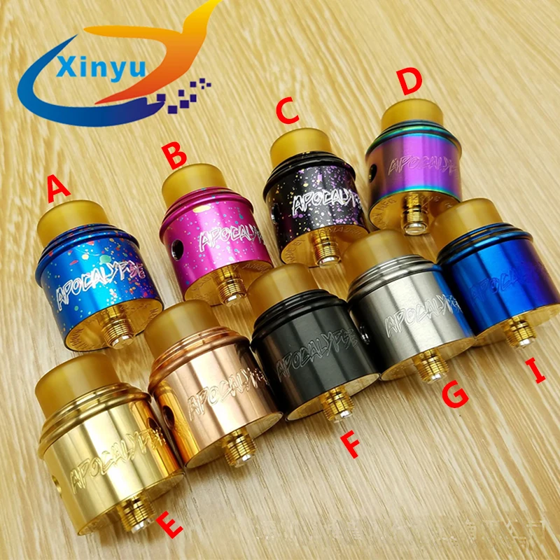 2018 новейший Apocalypse GEN 25 RDA 2 Регулируемый воздушный поток мм испаритель бак