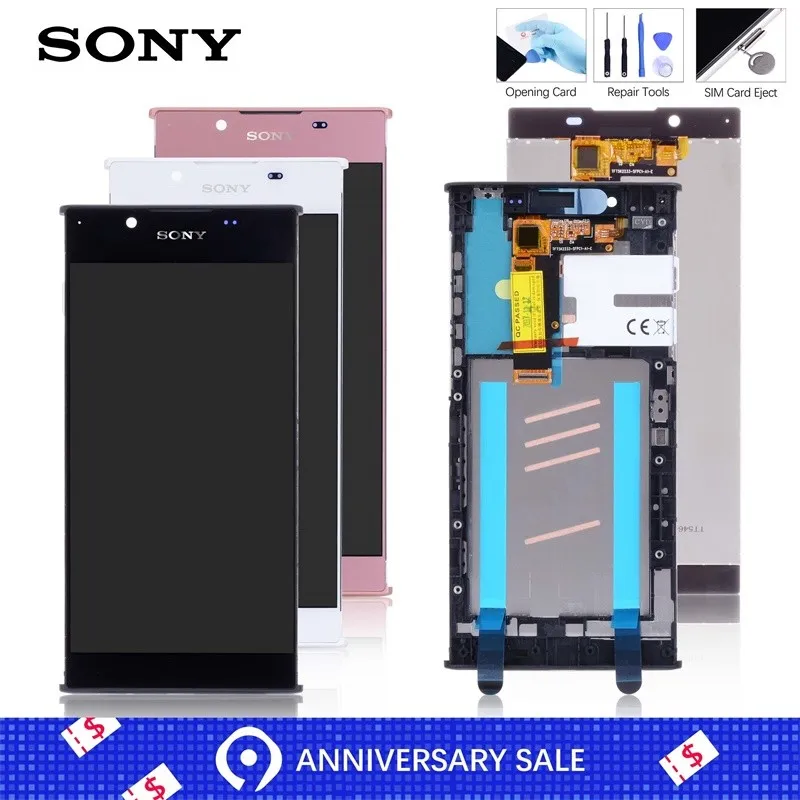 

Original 5.5'' Display For SONY Xperia L1 LCD Display G3312 Touch Screen for Sony L1 LCD Digitizer with Frame