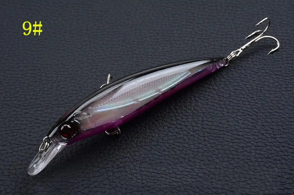 M09 Приманка vibe salmon surfac popper troll artifici jackal морская рыба приманка гольян кренкбейт тунец 10 цветов 11 см/13,4 г Внутренний лазер - Цвет: M09