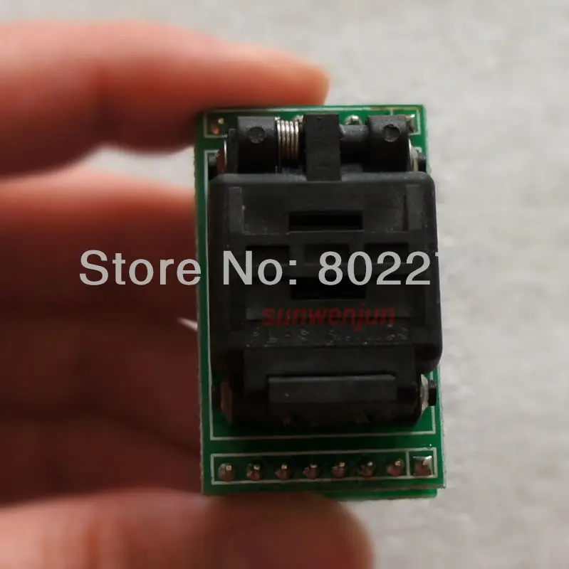 QNF8/MLP8/MLF8/SON8/WSOP8 to DIP8 Test Socket/Adapter PLASTRONICS 08QN12T16050 | Компьютеры и офис