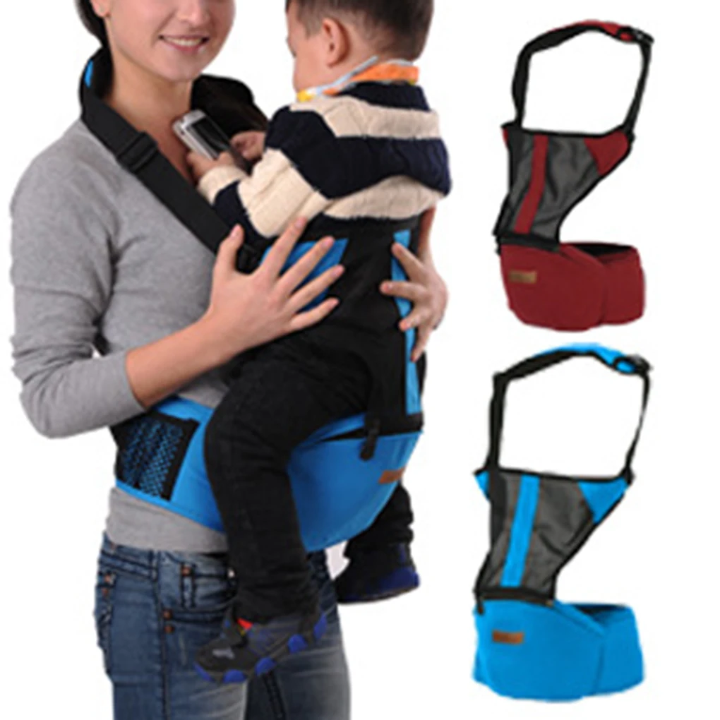 

Aiebao Baby Carriers Hip Seat Carriers Sling Suspenders Waist Seat Cotton Baby Belt Stool Infant One Shoulder Carrier A6611