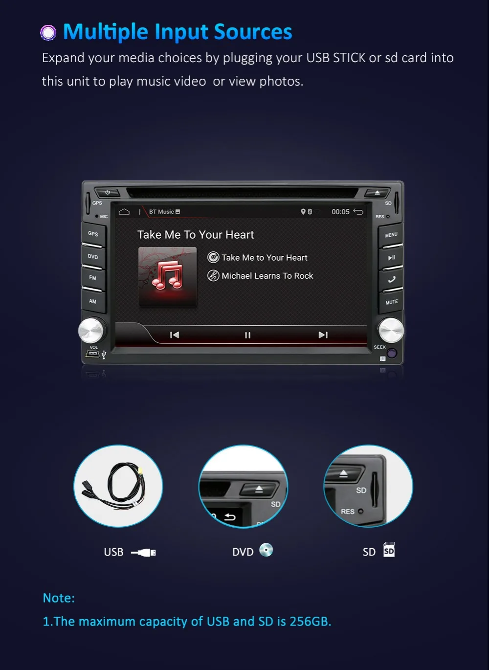 Flash Deal Quad Android Car Audio GPS Navigation 2DIN Car Stereo Radio Car GPS Bluetooth USB/Universal Interchangeable Player+ MAP+cam+SWC 14