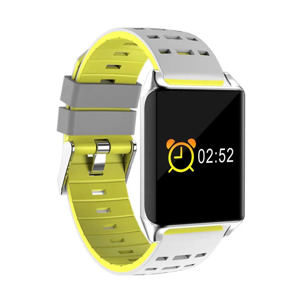 

2019 Men Women IP67 Bluetooth Waterproof Multiple Fitness Modes Exercise Heart Rate Pedometer Smart Watches For IOS Android #A