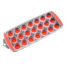 21 Сетка цилиндрической формы льда кубик лоток фрукты мороженое эскимо производитель для вина кухня барная Питьевая аксессуары самодельный лед плесень