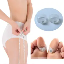 2pcs pair Magnetic Therapy Slimming Products Fast Lose Weight Burn Fat Reduce Fats body Silicone Foot