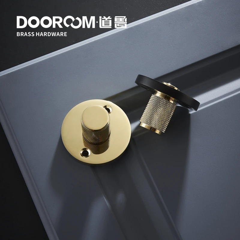 Kaufen Dooroom Messing Versteckte Türschloss Set Moderne Nordic Schwarz Gold Innenraum Schlafzimmer Badezimmer Wohnzimmer Dummy Griff Knob