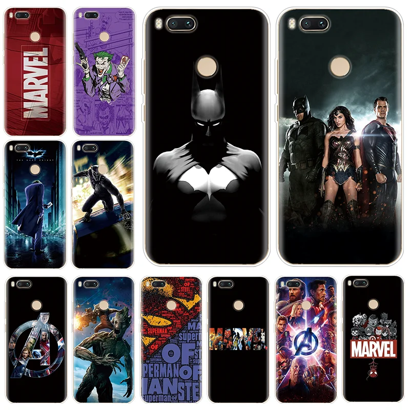 

Marvel Avengers Case For Xiaomi Mi 8 Pro SE A2 Lite 5S 5 Plus 6 A1 5X 6X Mix 2 2S Mix 3 Play Soft TPU For Xiaomi Mi 9 SE Fundas
