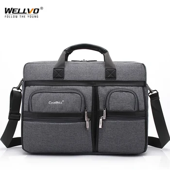 

Waterproof Laptop Briefcases For Women Shockproof Men's Handle Shoulder Crossbody Bags Travel Big Tote Handbag Business XA155ZC