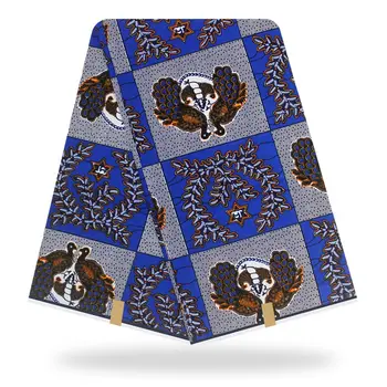 

High quality African wax fabric 6 yards/lot wax African fabric