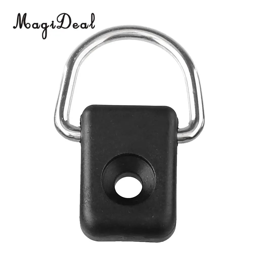 MagiDeal 12 Pieces Safety Kayak D Rings Outfitting Accessory For Boat Canoe Kayak Fishing Rigging Bungee