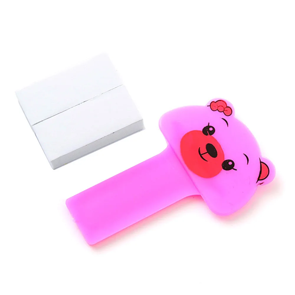 Милый мультяшный чехол для унитаза, подъемное устройство для ванной, крышка для унитаза, ручка, наклейка, портативная гигиеническая ручка, аксессуары для сиденья для ванной комнаты - Цвет: Pink pig