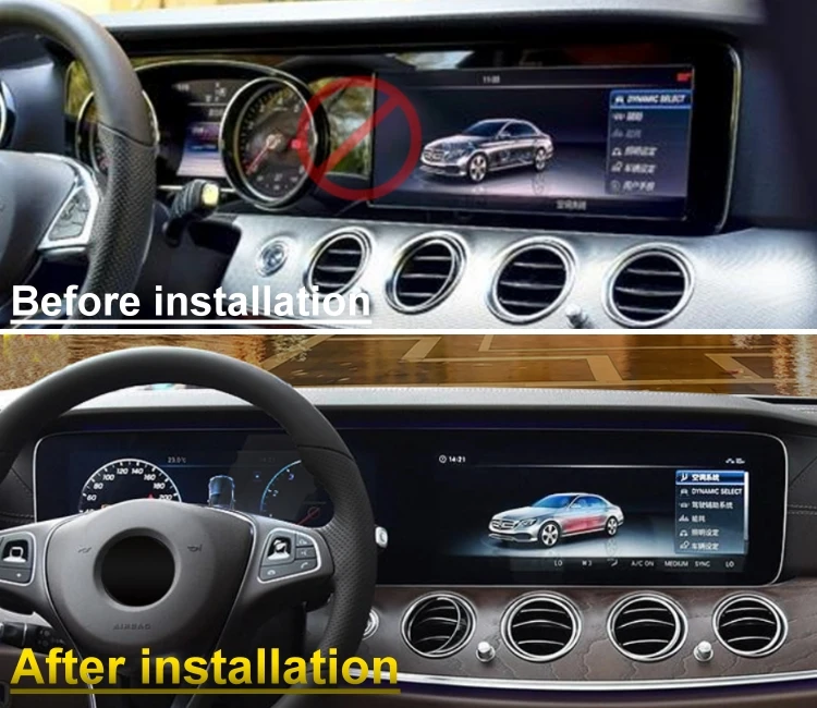 Excellent Liandlee Car Multimedia Player CarPlay Adapter NAVI For Mercedes Benz MB E Class W213 E200 E300 2016~2019 Stereo GPS Navigation 4