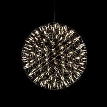 

Round Fireworks Shape Droplight Pendant Lustre Luxury Modern Design Lighting Free Shipping PL38