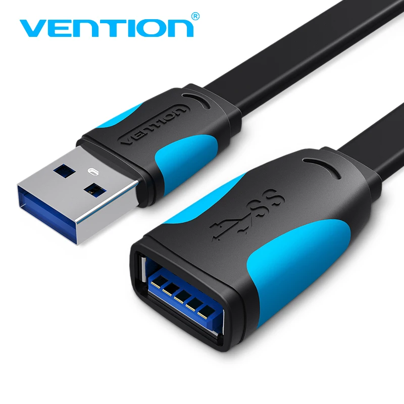 Vention USB Extension Cable USB 3.0 Cable USB Extender for Camera PC PS4 Xbox Smart TV USB3.0 2.0 Charger Data Cable Extension