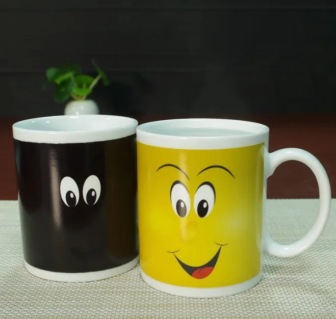 Кружка которая меняет цвет от температуры свой рисунок