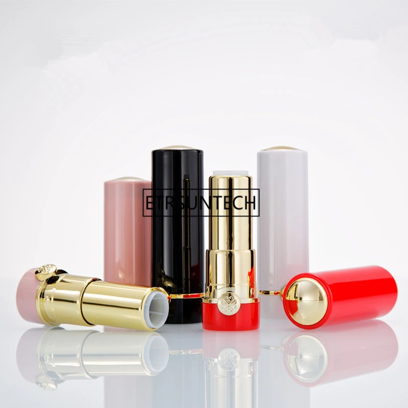 Make Up Pink black white Empty Lipstick Container Lip Gloss Empty Tube Bottle Cosmetics Fashion Style F1897