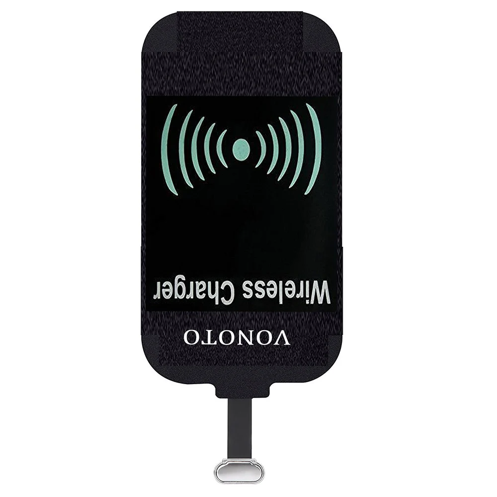 Беспроводное зарядное устройство приемник Micro USB Type C для iPhone 6 6s 7 Plus универсальный