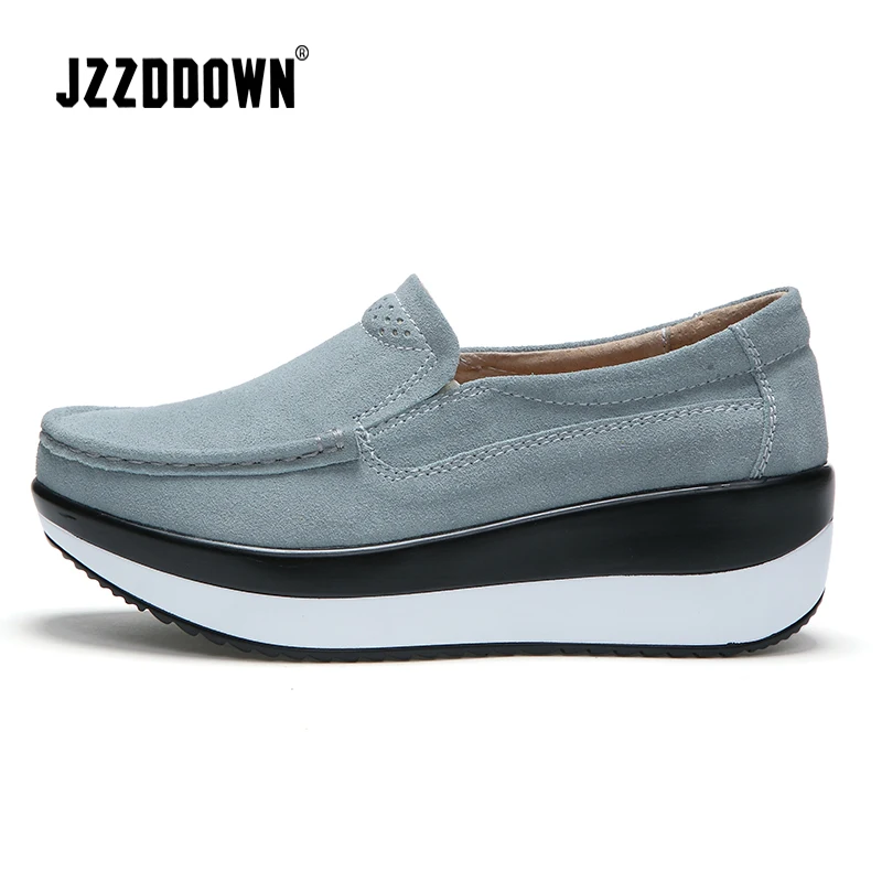 Black Plate Cuir Mocassins Hiver La Chaussures Blue Sneakers Véritable Dames green Taille Casual sky Plus Jzzddown forme lt Compensées navy red Femmes Des En TPxYdq