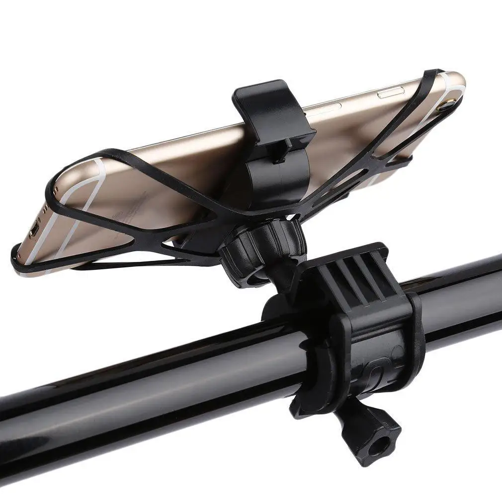 Bicycle Anti Slide Handle Phone Mount Holder Cellphone GPS Bicycle