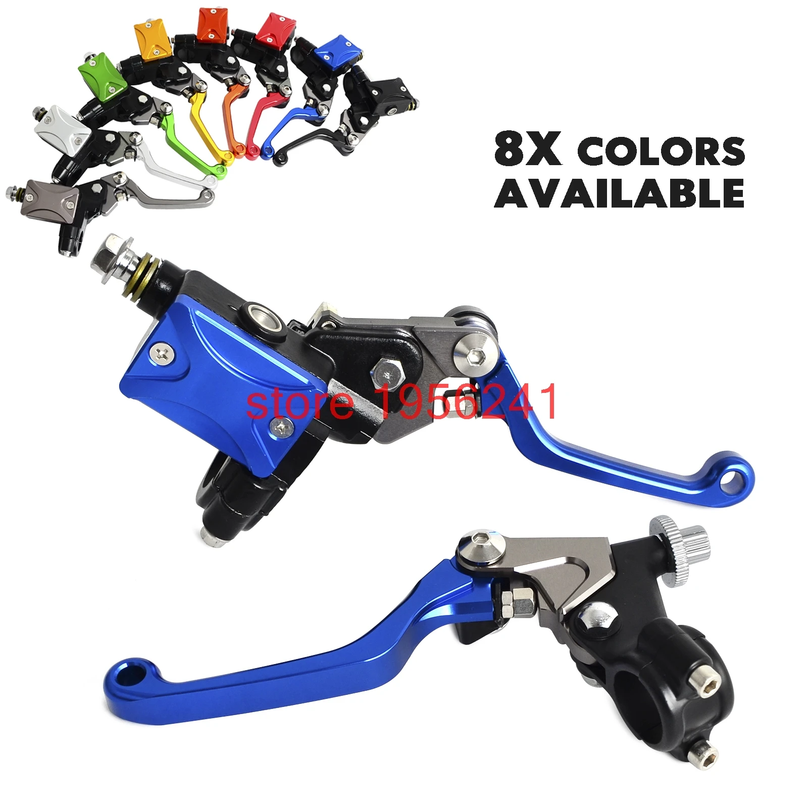 

H2CNC Hydraulic Brake & Cable Clutch Lever Set Assembly For Honda CR85R CRF15R CR250R CRF250R CRF25X CRF450R CRF450X