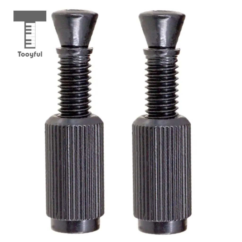 Tooyful  2Pc Electric Guitar Double Roll Tremolo Bridge Studs Elevating Screw