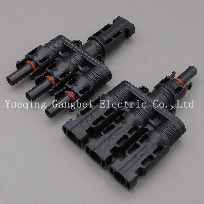 

1PCS x MC4 3T Connector male and female, MC4 3 Branch Solar Panel Connector